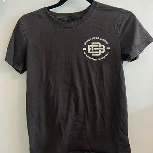 vintage looking off black Dutch bro’s tee